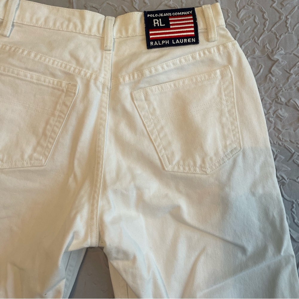 White jeans Ralph Lauren